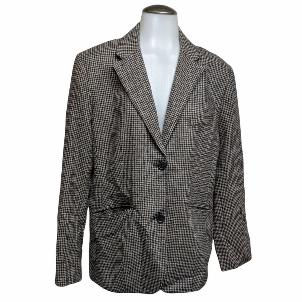 Eddie Bauer Houndstooth Blazer